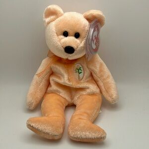 3/$30 | TY Beanie Baby | Dearest the Peach Plush Bear